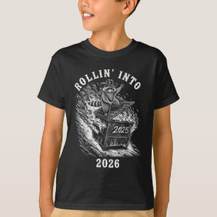 Happy New Year 2026 Goodbye 2025 Hello 2026 Family T-Shirt