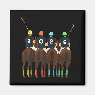 Happy New Year 2026 Horse Lo Team Funny Srt Lovers Magnet