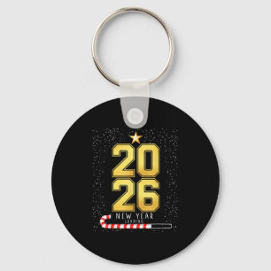 Happy New Year 2026 Loading Funny New Years Eve Pa Key Ring