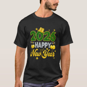 Happy New Year 2026 Matching Family T-Shirt