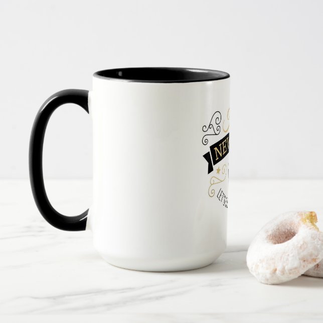 Happy New Year 2026 Mug  (With Donut)