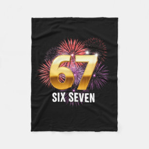 Happy New Year 2026 New Year's Eve Party 67 Six Se Fleece Blanket