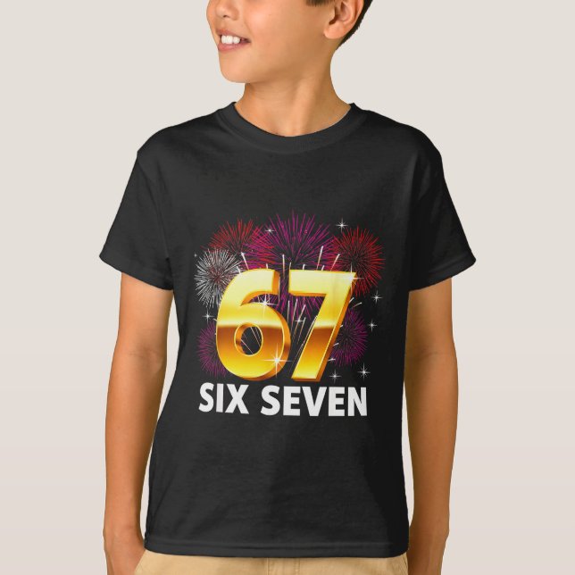 Happy New Year 2026 New Year's Eve Party 67 Six Se T-Shirt (Front)