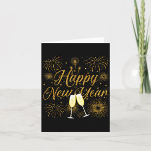 Happy New Year 2026 New Years Eve Party Countdown  Card