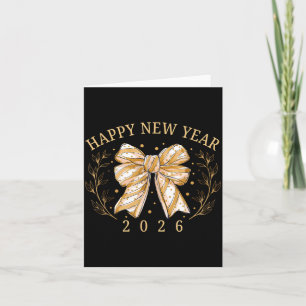 Happy New Year 2026 New Years Eve Party Countdown Card