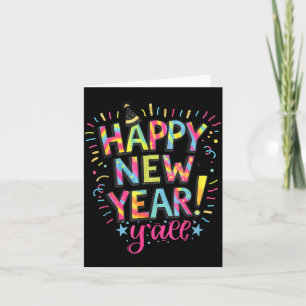 Happy New Year 2026 New Years Eve Party Countdown Card