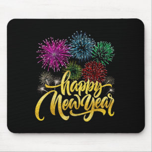 Happy New Year 2026 New Years Eve Party Countdown Mouse Pad