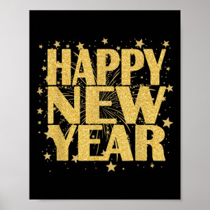 Happy New Year 2026 New Years Eve Party Countdown  Poster
