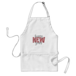 Happy New Year 2026 New Year's Eve Party Countdown Standard Apron
