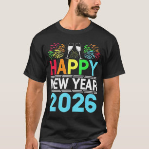Happy New Year 2026 NYE Party - Funny New Years Ev T-Shirt