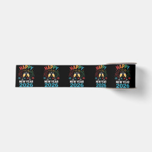 Happy New Year 2026 Party Funny New Years Eve 2026 Grosgrain Ribbon