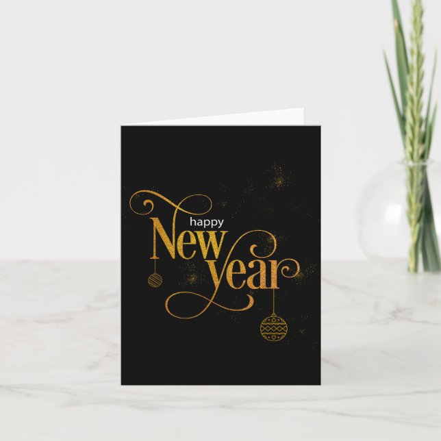 Happy New Year 2026 Party Gift Tee  Card (Front)