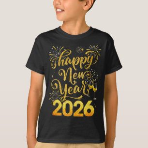 Happy New Year 2026 Party New Years Eve Holiday  T-Shirt