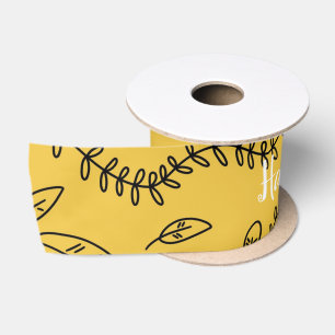 Happy new year 2026 Ribbon custom Satin Ribbon