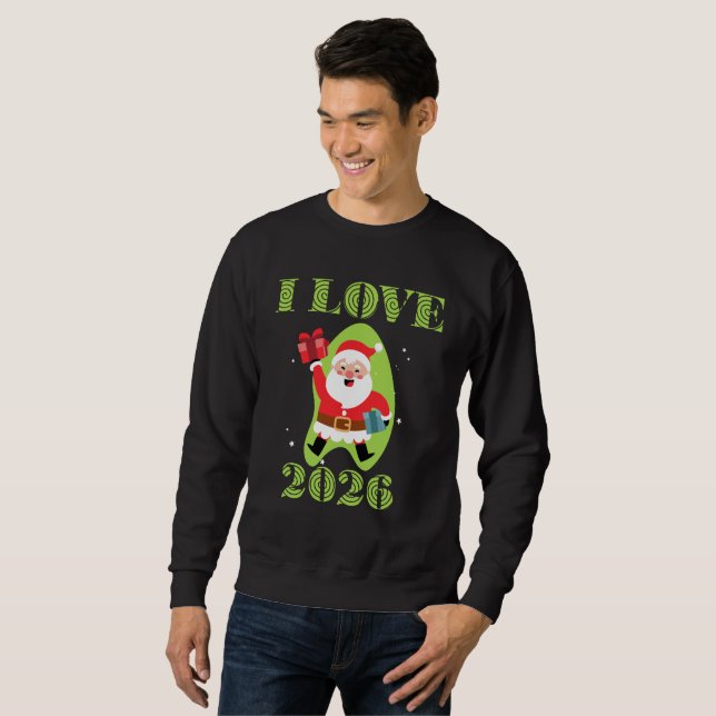 Happy new year 2026 sweatshirt (Front Full)