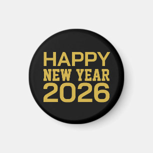 Happy New Year 2026 T-Shirt Magnet