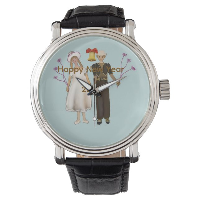 Happy New Year 2026 Watch (Front)