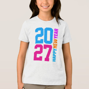 Happy New Year 2027-34568 Tri-Blend Shirt