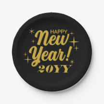 Happy New Year 20YY Custom Round
