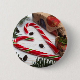 Happy New Year 6 Cm Round Badge