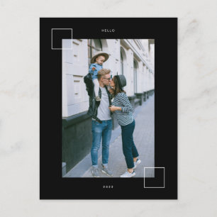 HAPPY NEW YEAR Add Your Family Photo  Postcard