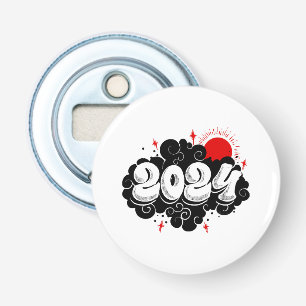 happy new year bottle opener