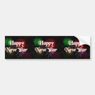 Happy New Year Bumper Sticker