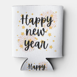 Happy New Year Can Cooler