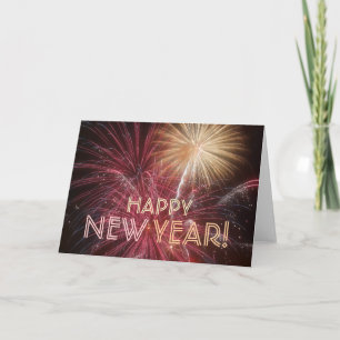 Happy New Year card