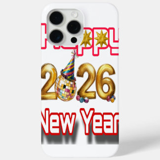 Happy New year  iPhone 15 Pro Max Case