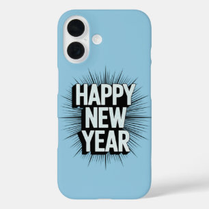 Happy New Year iPhone 16 Case