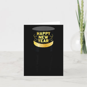Happy New Year Cat Card