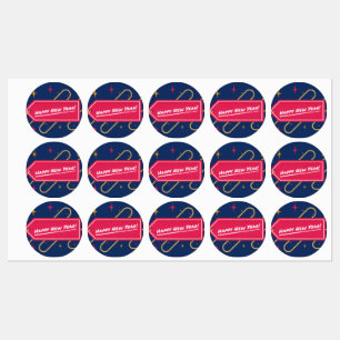 Happy New Year Celebration Sticker