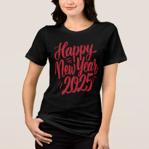 Happy New Year Celebration  Tri-Blend Shirt