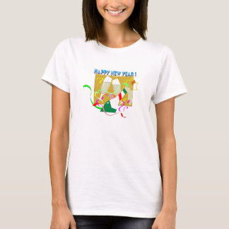 Happy New Year Champagne T-Shirt