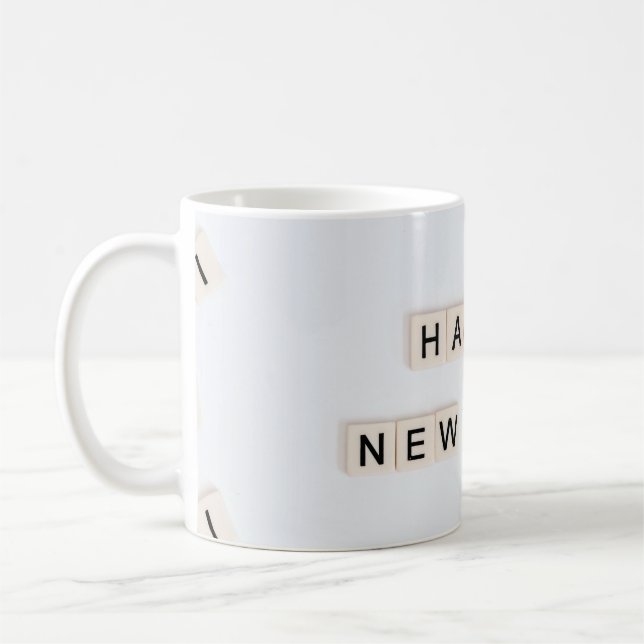 HAPPY NEW YEAR COFFEE MUG (Left)