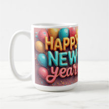 Happy New Year Coffee Mug