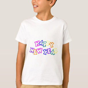 Happy New Year Colour T-Shirt