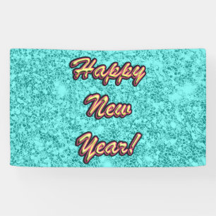 Happy New Year Colourful Banner