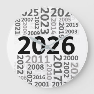 Happy New Year Countdown Wall Clock