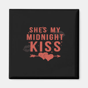 Happy New Year Couples She's My Midnight Kiss Vale Magnet