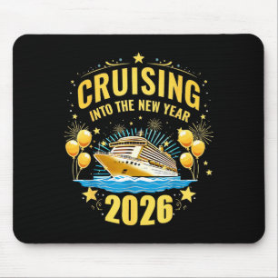 Happy New Year Cruise 2026 Party Trip Cruising Int Mouse Pad