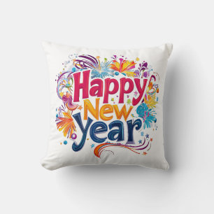 Happy New Year Cushion