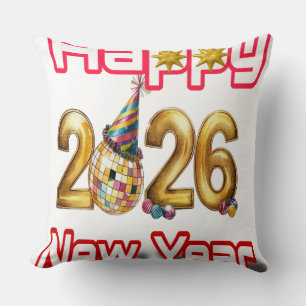 Happy New year  Cushion