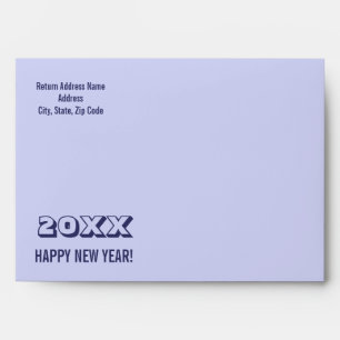 Happy New Year. Custom Year Envelopes