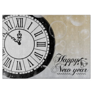 Happy New Year Cutting Board