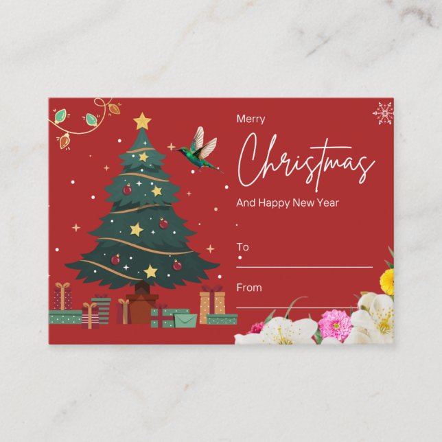 Happy_New_Year Enclosure Card (Front)