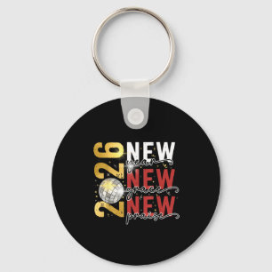 Happy New Year Eve 2026 New Year Party Hello 2026  Key Ring