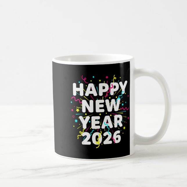 Happy New Year Eve Party 2026 Nye Family Matching  Coffee Mug (Right)