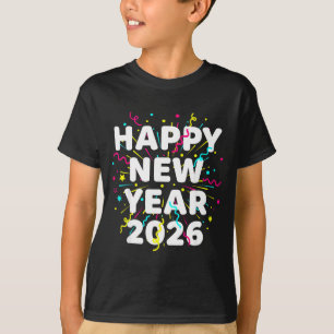 Happy New Year Eve Party 2026 Nye Family Matching  T-Shirt